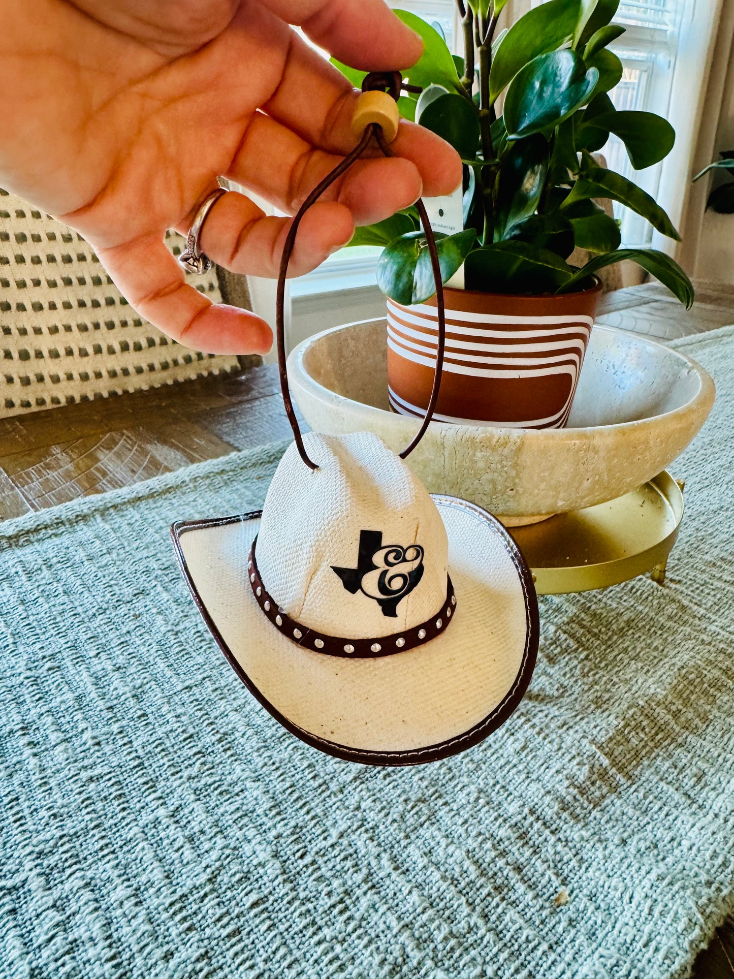 Texas Cowboy Hat Ornament