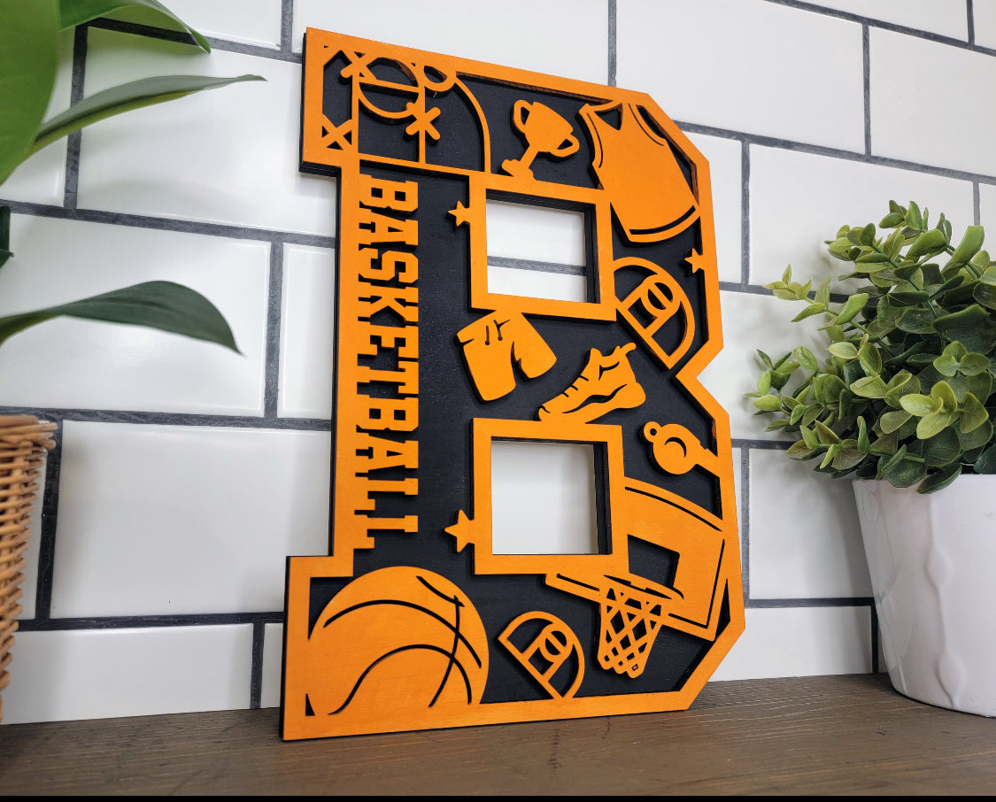 Custom Sports Theme Letter Sign