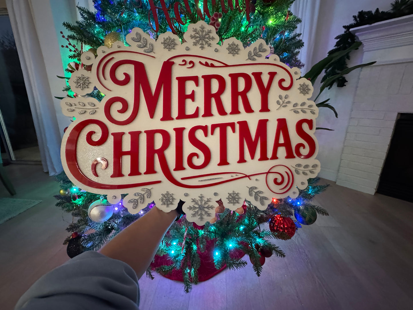 Merry Christmas Sign