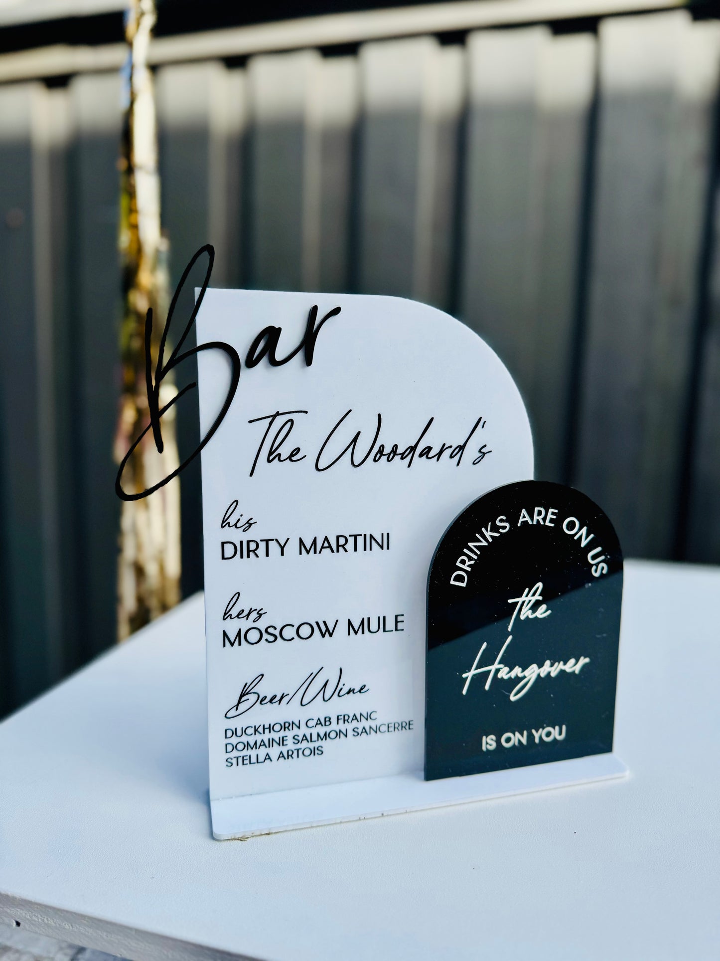 Custom Bar Sign