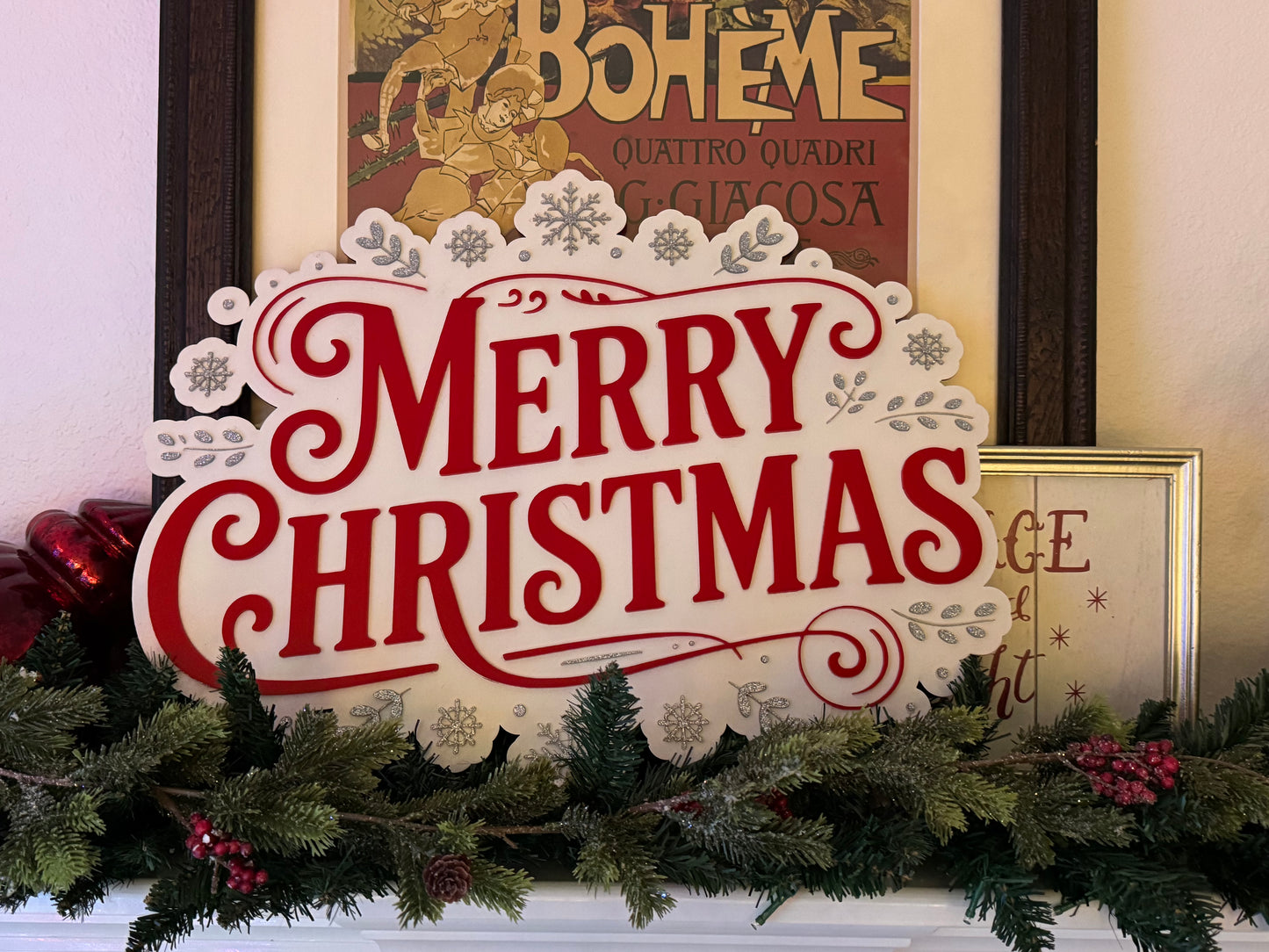 Merry Christmas Sign
