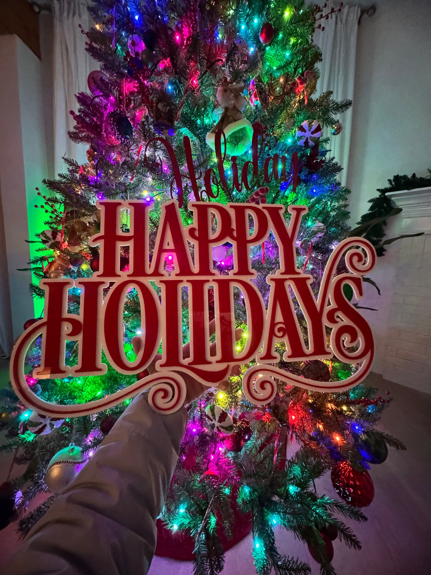 Happy Holidays Sign