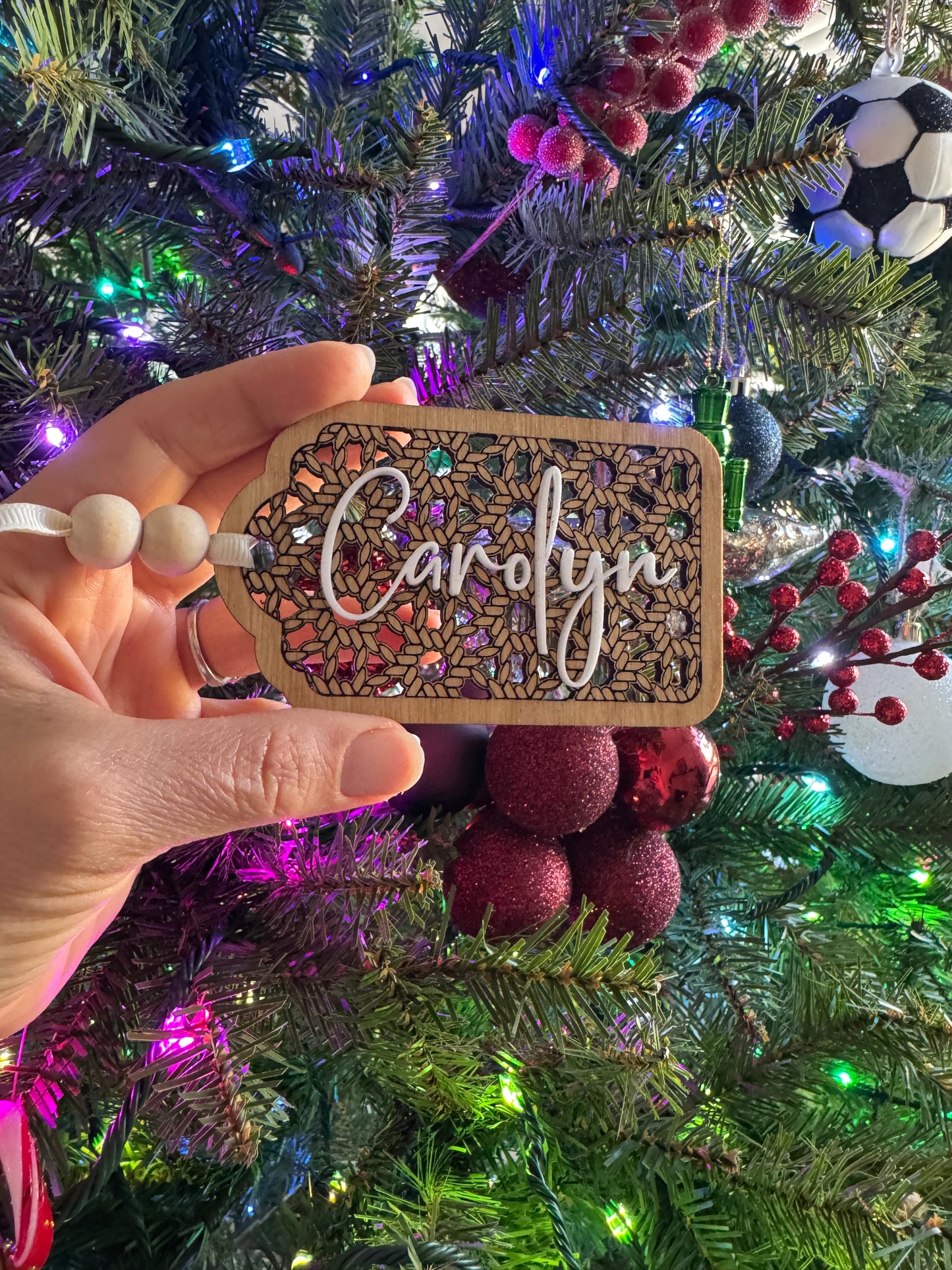 Custom Name Ornament