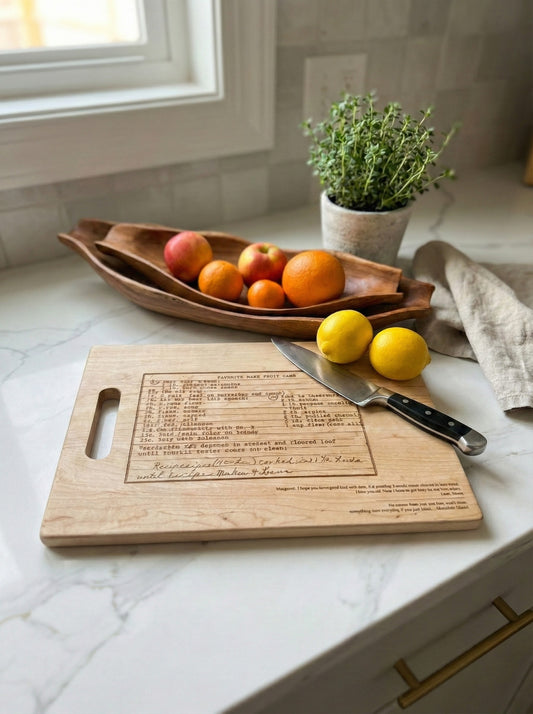 Recipe Cutting Board