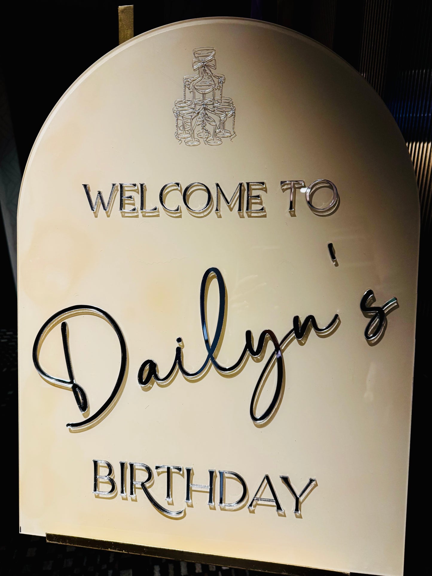Custom Birthday Sign