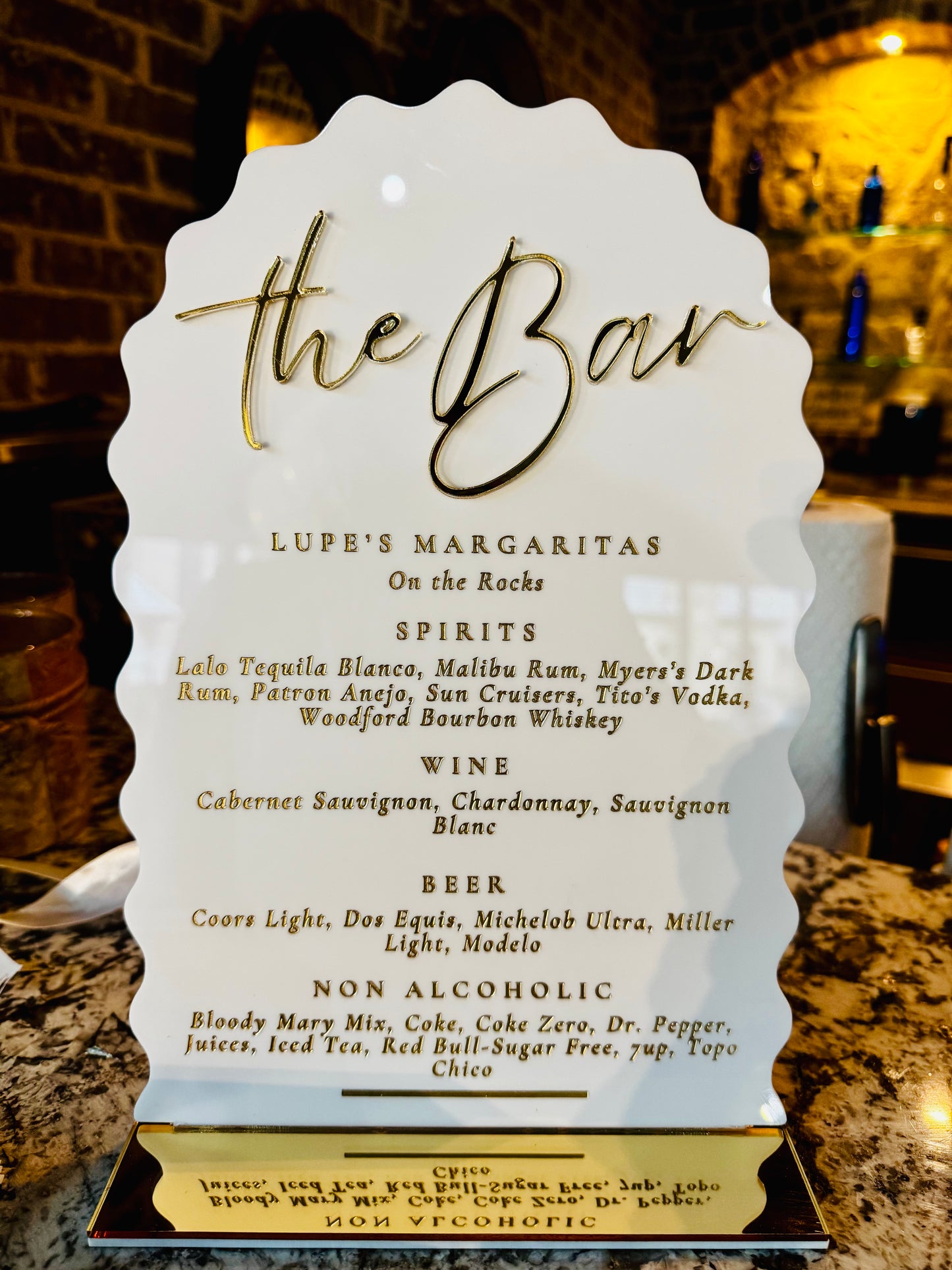 Custom Bar Sign