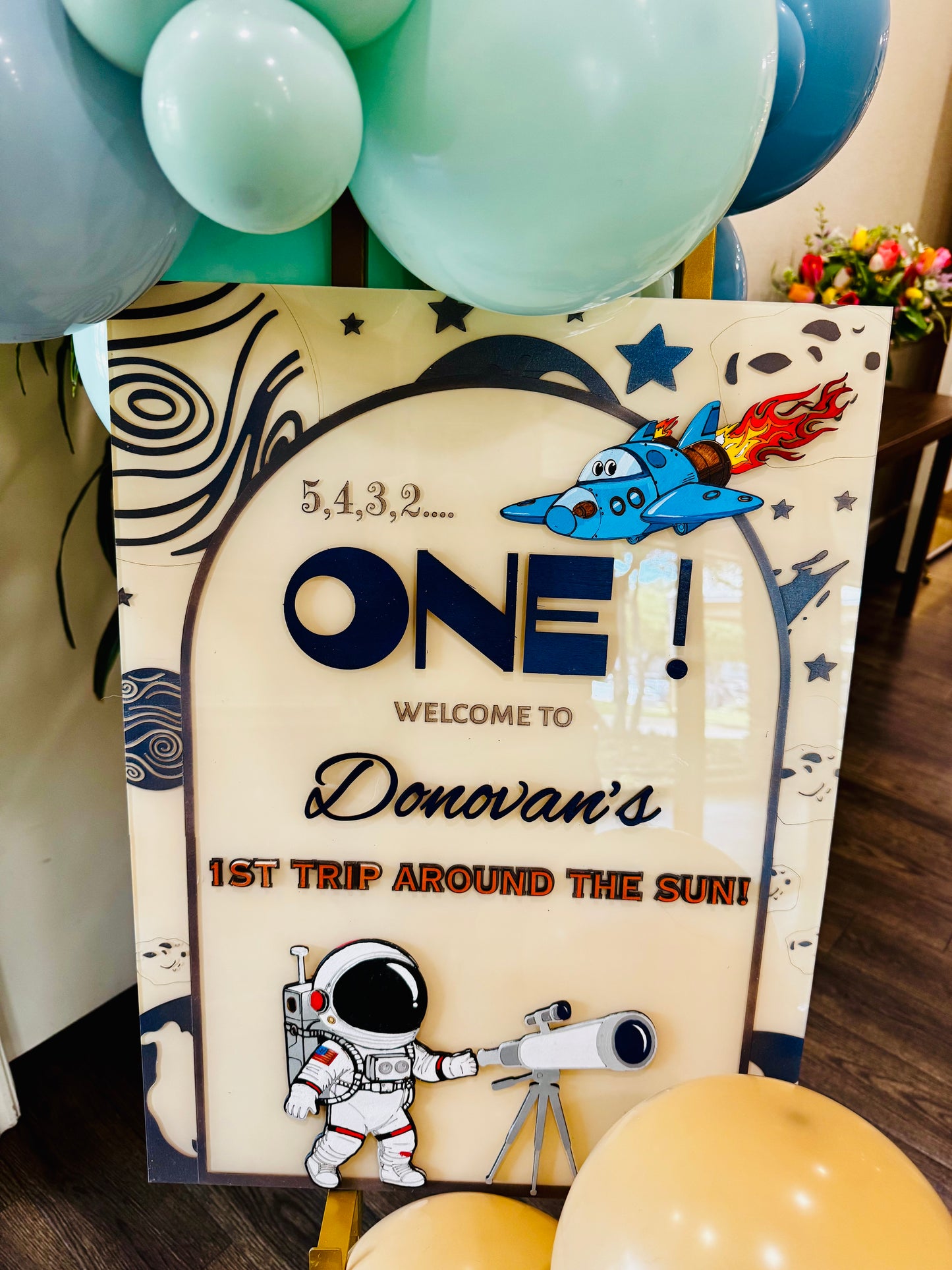 Custom Birthday Sign